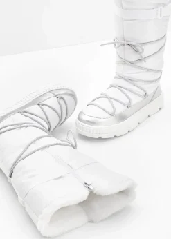 bonprix Outdoorbekleidung|Sport- & Trekkingschuhe^Trekking-Boots weiß/silber