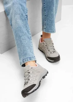 bonprix Outdoorbekleidung|Sport- & Trekkingschuhe^Trekkingschuh grau/pink