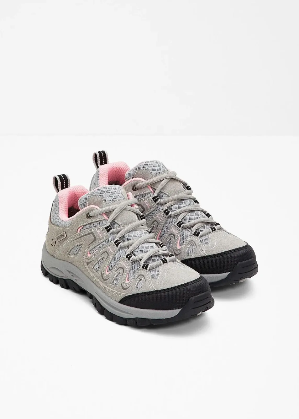 bonprix Outdoorbekleidung|Sport- & Trekkingschuhe^Trekkingschuh grau/pink
