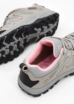 bonprix Outdoorbekleidung|Sport- & Trekkingschuhe^Trekkingschuh grau/pink