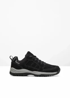 bonprix Sneaker|Sport- & Trekkingschuhe^Trekkingschuhe aus Veloursleder schwarz