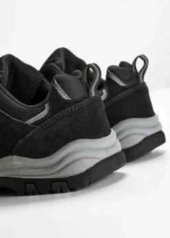 bonprix Sneaker|Sport- & Trekkingschuhe^Trekkingschuhe aus Veloursleder schwarz
