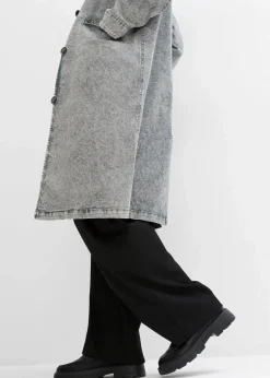 bonprix Jacken & Mäntel^Trenchcoat aus Twill anthrazit washed