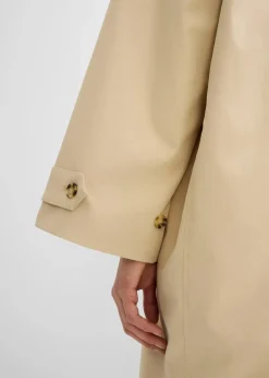 bonprix Bekleidung·Hosen|Jacken & Mäntel^Trenchcoat in A-Linie grünbeige