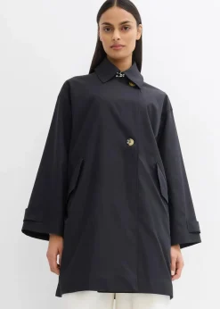 bonprix Jacken & Mäntel|Bekleidung·Hosen^Trenchcoat in A-Linie schwarz
