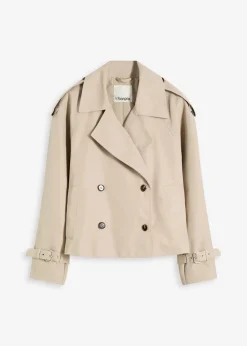 bonprix Bekleidung·Hosen|Jacken & Mäntel^Trenchjacke beige