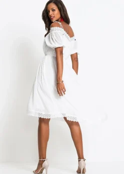 bonprix Kleider^Trägerkleid weiß