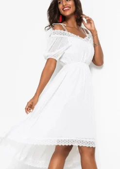 bonprix Kleider^Trägerkleid weiß
