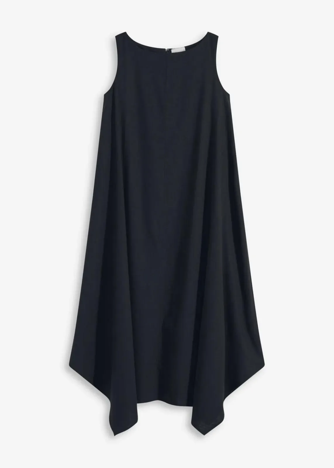 bonprix Kleider^Trägerkleid aus feinem Viskose-Mix schwarz