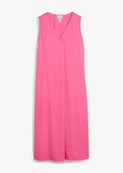 bonprix Kleider|Bekleidung·Pullover & Strickjacken^Trägerkleid aus fließender Viskose pink