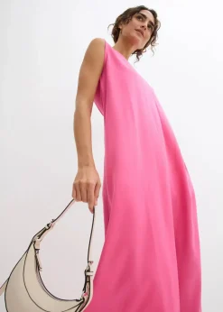 bonprix Kleider|Bekleidung·Pullover & Strickjacken^Trägerkleid aus fließender Viskose pink