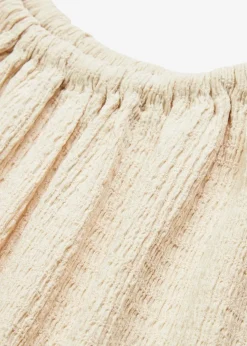 bonprix Nachhaltigere Materialien|Kleider^Trägerkleid aus leichtem Crêpe kieselbeige