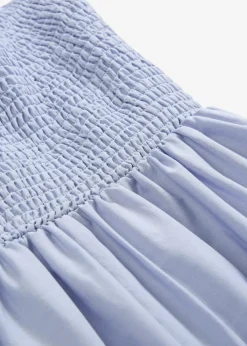 bonprix Nachhaltigere Materialien|Kleider^Trägerkleid aus reiner Bio-Baumwolle taubenblau