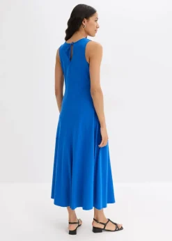 bonprix Bekleidung·Pullover & Strickjacken|Nachhaltigere Materialien^Trägerkleid aus reiner Bio-Baumwolle arktikblau