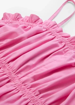 bonprix Bekleidung·Pullover & Strickjacken|Kleider^Trägerkleid aus reiner Bio-Baumwolle rosa