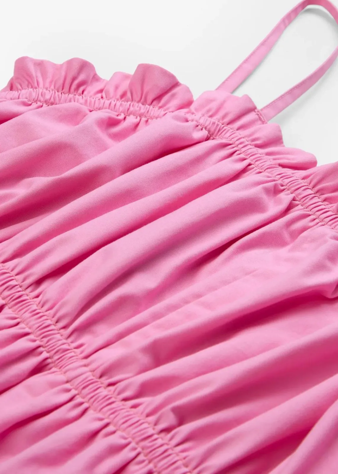 bonprix Bekleidung·Pullover & Strickjacken|Kleider^Trägerkleid aus reiner Bio-Baumwolle rosa