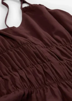 bonprix Kleider|Bekleidung·Pullover & Strickjacken^Trägerkleid aus reiner Bio-Baumwolle terrabraun