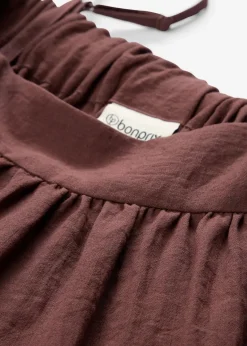 bonprix Bekleidung·Pullover & Strickjacken|Kleider^Trägerkleid aus softem Viskose-Mix terrabraun