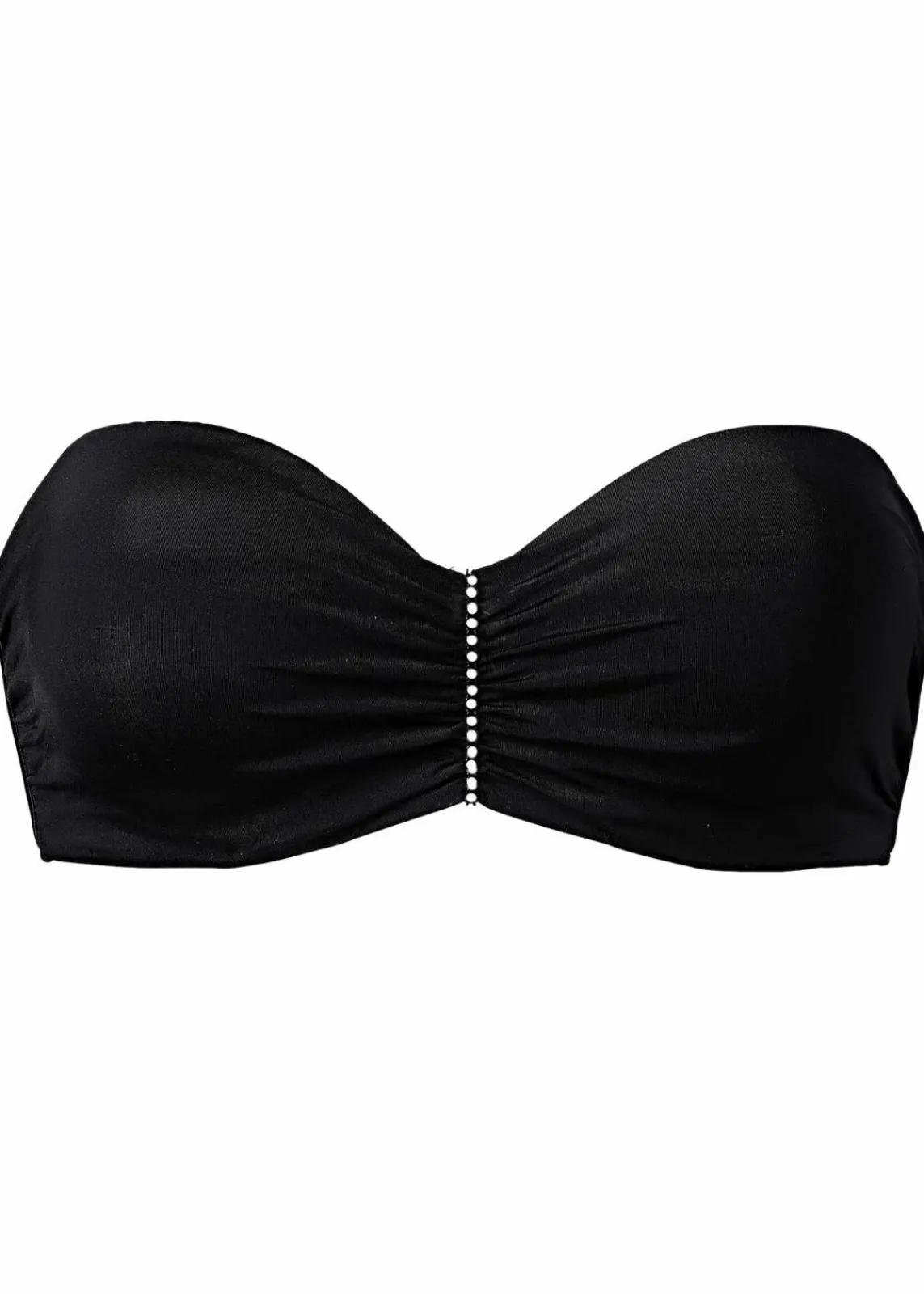bonprix Wäsche·Dessous|Wäsche·Große Cups D-H^Trägerloser BH mit Bügel schwarz