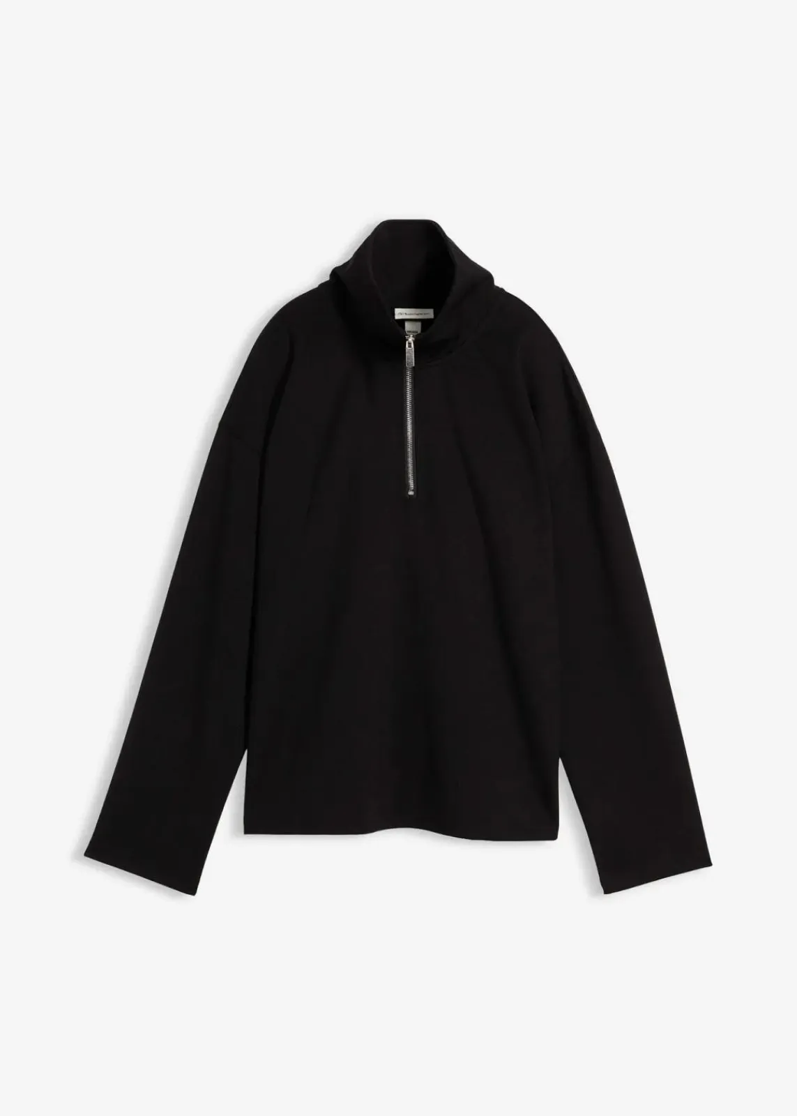 bonprix Bekleidung·Jeans|Pullover & Strickjacken^Troyer aus Viskose-Mix schwarz