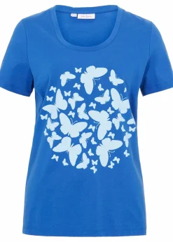 bonprix Shirts & Tops^T-Shirt königsblau bedruckt