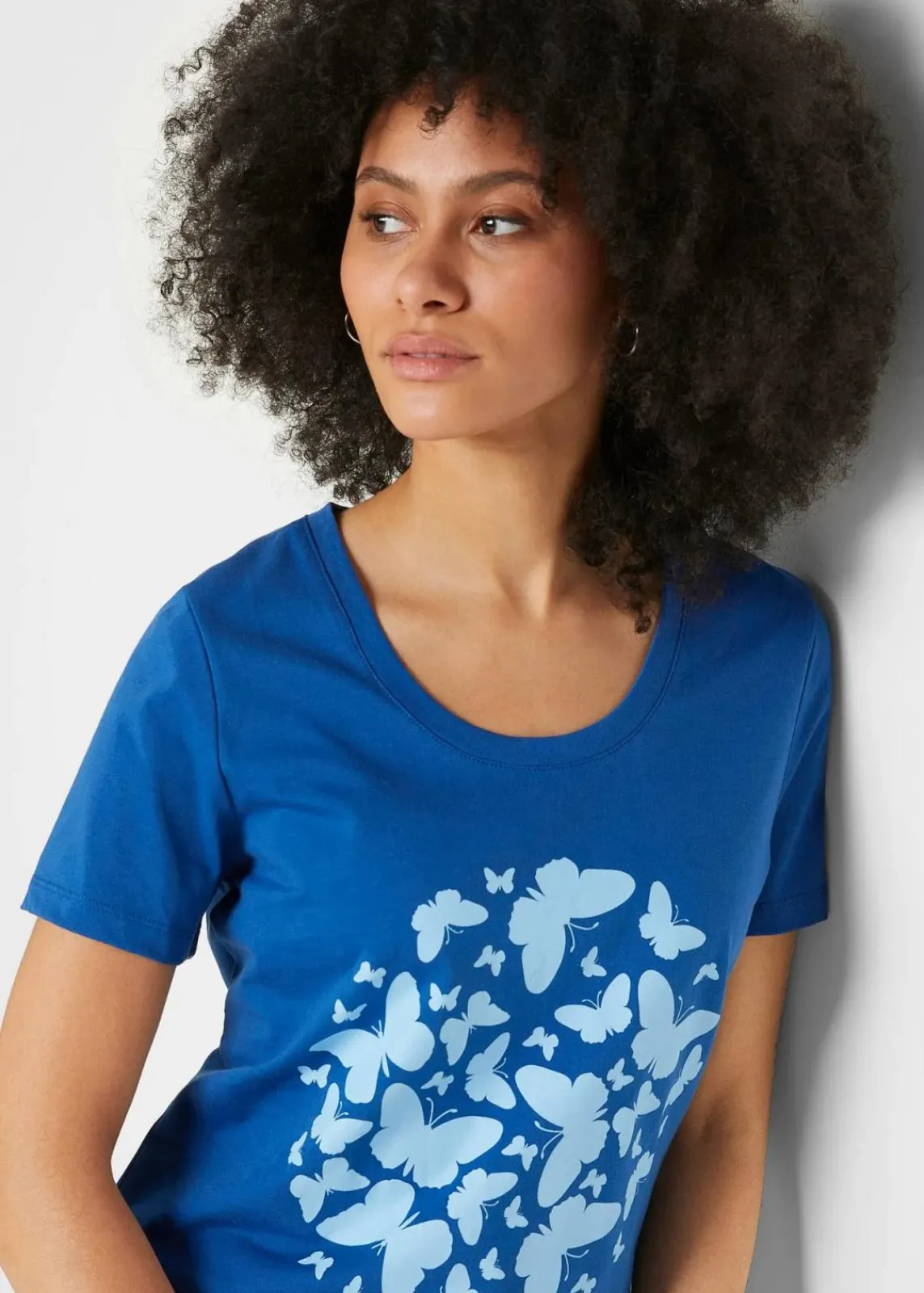 bonprix Shirts & Tops^T-Shirt königsblau bedruckt