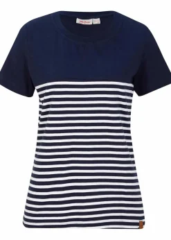 bonprix Shirts & Tops|Nachhaltigere Materialien^T-Shirt dunkelblau gestreift