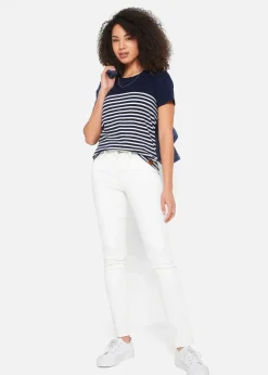 bonprix Shirts & Tops|Nachhaltigere Materialien^T-Shirt dunkelblau gestreift