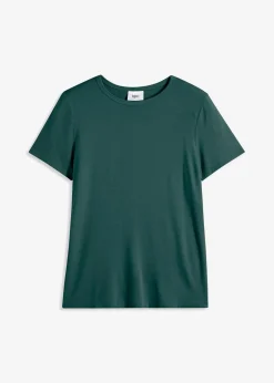 bonprix Nachhaltigere Materialien|Shirts & Tops^T-Shirt aus fließender Viskose mattgrün