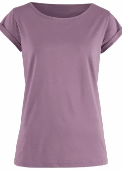 bonprix Shirts & Tops|Basics^T-Shirt aus reiner Baumwolle mattlavendel