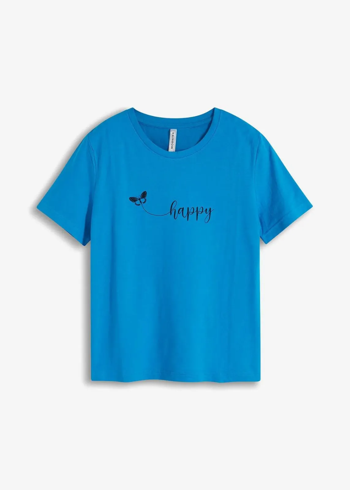 bonprix Shirts & Tops^T-Shirt aus reiner Baumwolle südseeblau