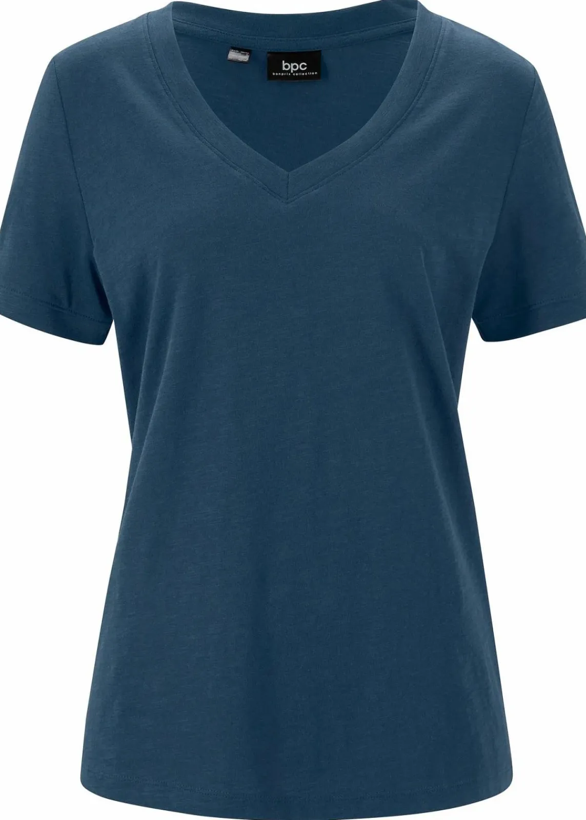 bonprix Shirts & Tops|Basics^T-Shirt aus reiner Baumwolle dunkelblau