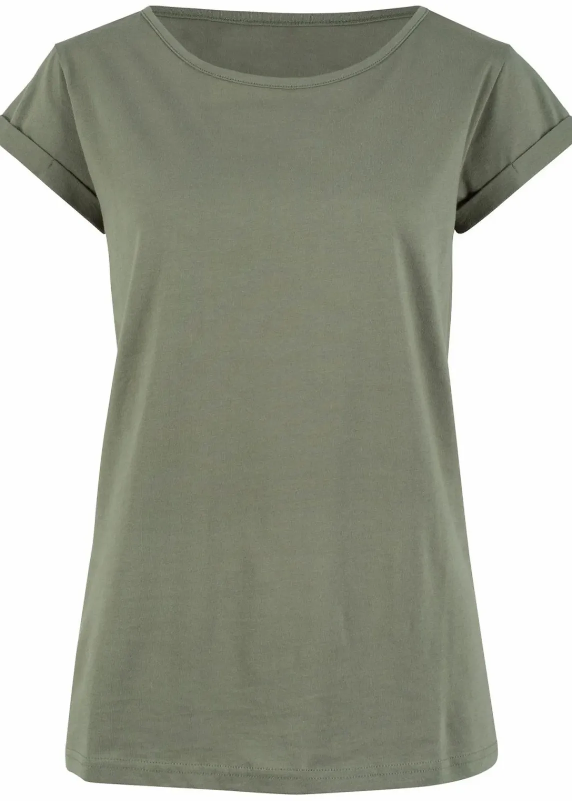 bonprix Shirts & Tops|Basics^T-Shirt aus reiner Baumwolle oliv