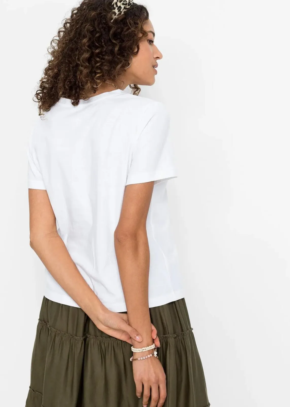 bonprix Shirts & Tops^T-Shirt aus reiner Baumwolle weiß