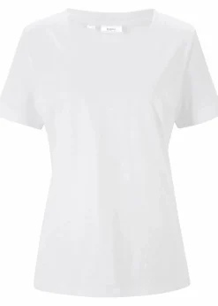 bonprix Shirts & Tops|Basics^T-Shirt aus reiner Baumwolle weiß
