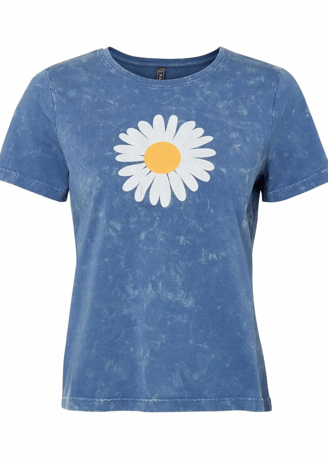 bonprix Nachhaltigere Materialien|Shirts & Tops^T-Shirt aus reiner Bio-Baumwolle jeansblau washed
