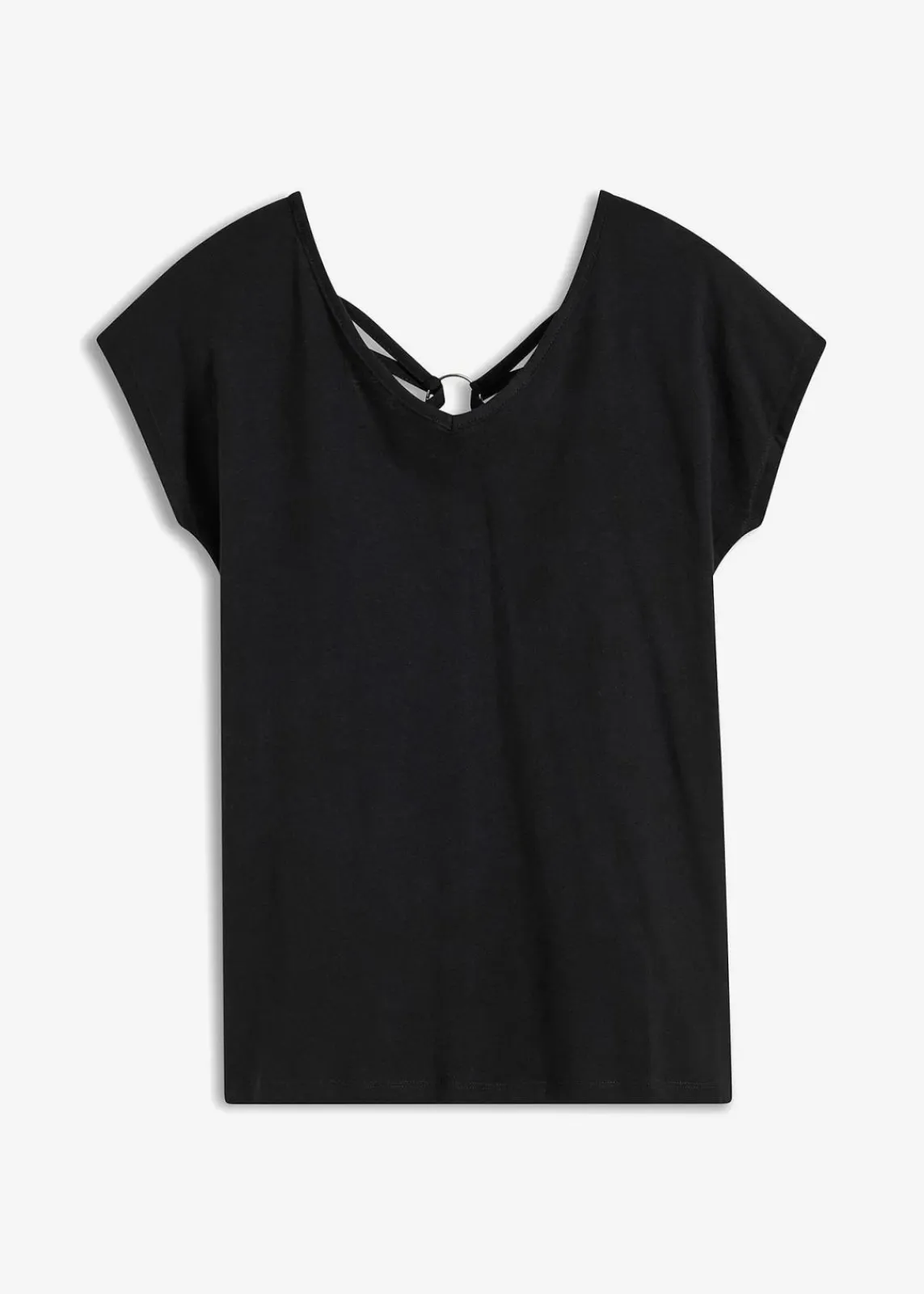 bonprix Shirts & Tops^T-Shirt aus reiner Bio-Baumwolle schwarz