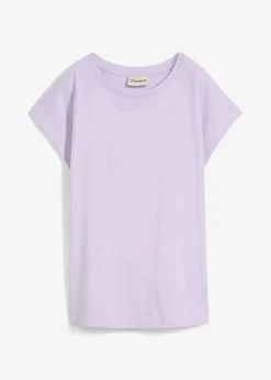 bonprix Nachhaltigere Materialien|Shirts & Tops^T-Shirt aus reiner Bio-Baumwolle zartflieder