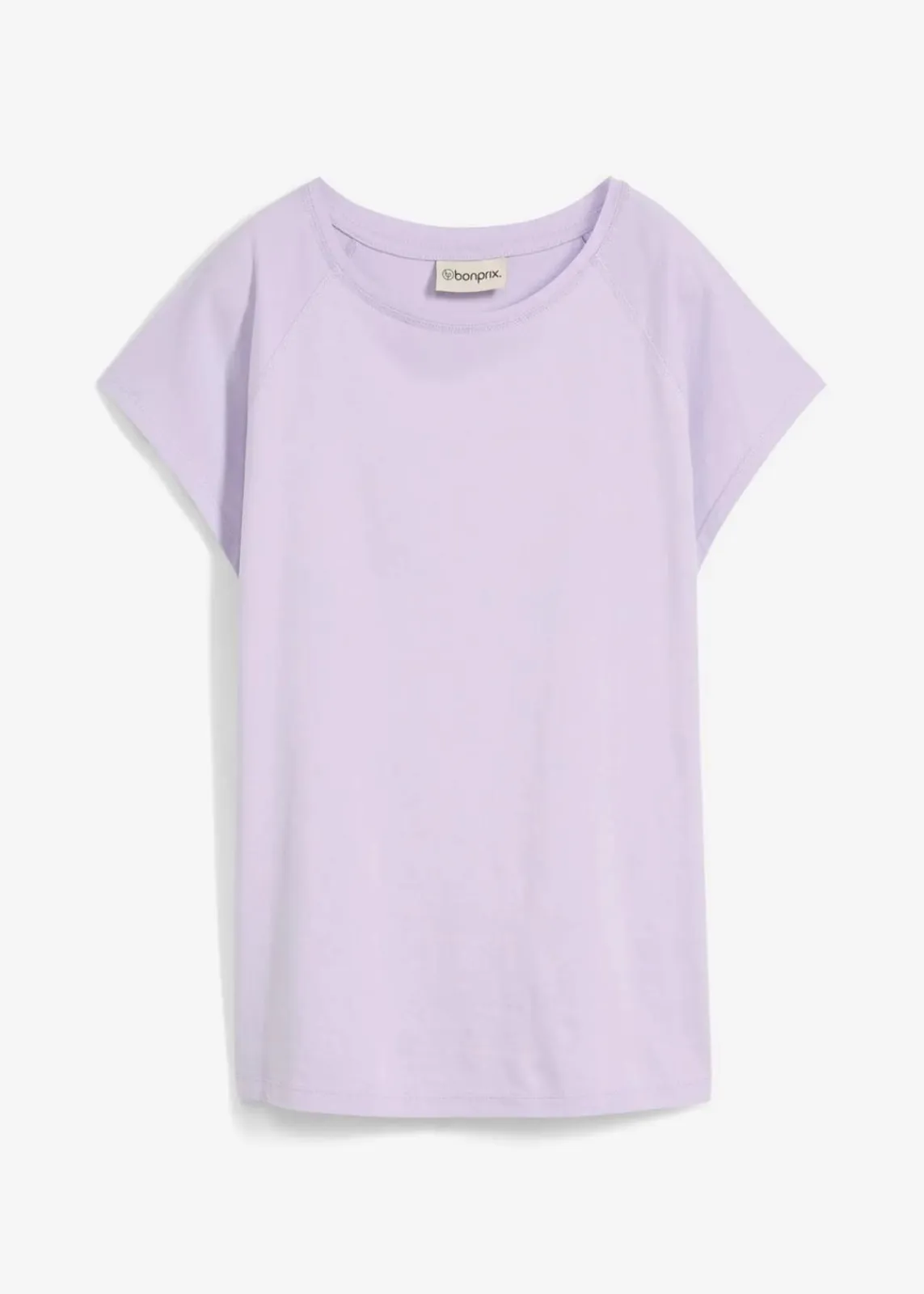 bonprix Nachhaltigere Materialien|Shirts & Tops^T-Shirt aus reiner Bio-Baumwolle zartflieder