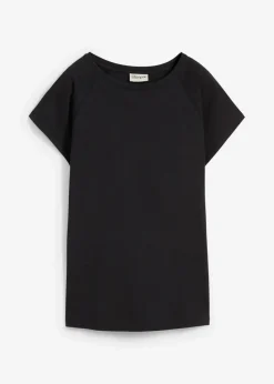 bonprix Bekleidung·Röcke|Basics^T-Shirt aus reiner Bio-Baumwolle schwarz