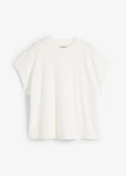 bonprix Shirts & Tops|Nachhaltigere Materialien^T-Shirt aus reiner Bio-Baumwolle wollweiß
