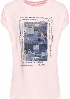 bonprix Shirts & Tops^T-Shirt aus softem Viskose-Mix zartrosa