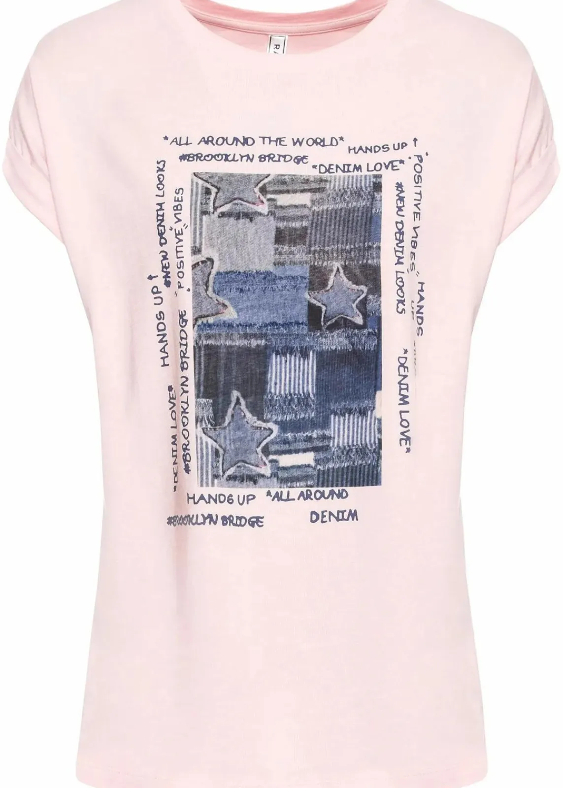 bonprix Shirts & Tops^T-Shirt aus softem Viskose-Mix zartrosa
