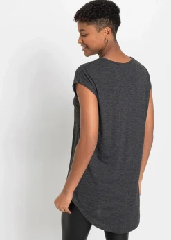 bonprix Shirts & Tops^T-Shirt aus softem Viskose-Mix schwarz