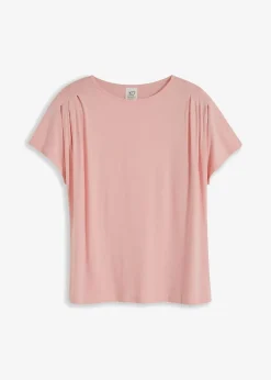 bonprix Nachhaltigere Materialien|Shirts & Tops^T-Shirt aus softer Viskose bonbonrosa