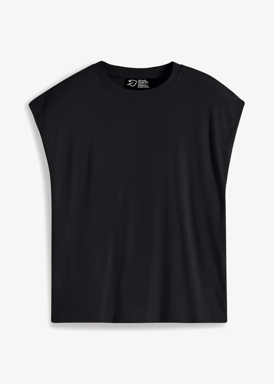 bonprix Nachhaltigere Materialien|Shirts & Tops^T-Shirt aus softer Viskose schwarz