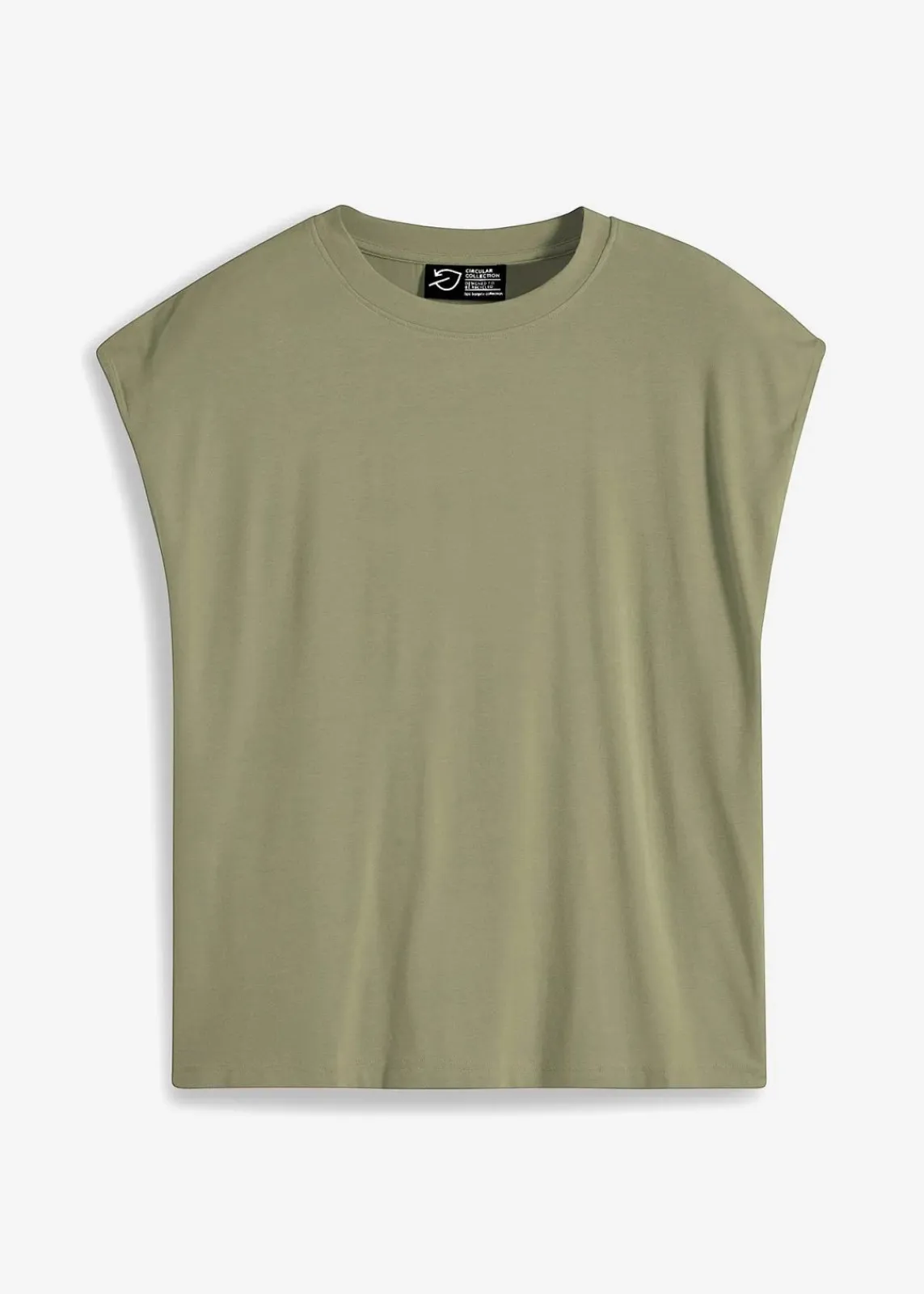 bonprix Nachhaltigere Materialien|Shirts & Tops^T-Shirt aus softer Viskose oliv