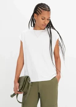 bonprix Bekleidung·Röcke|Basics^T-Shirt aus softer Viskose weiß