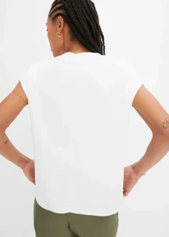 bonprix Bekleidung·Röcke|Basics^T-Shirt aus softer Viskose weiß