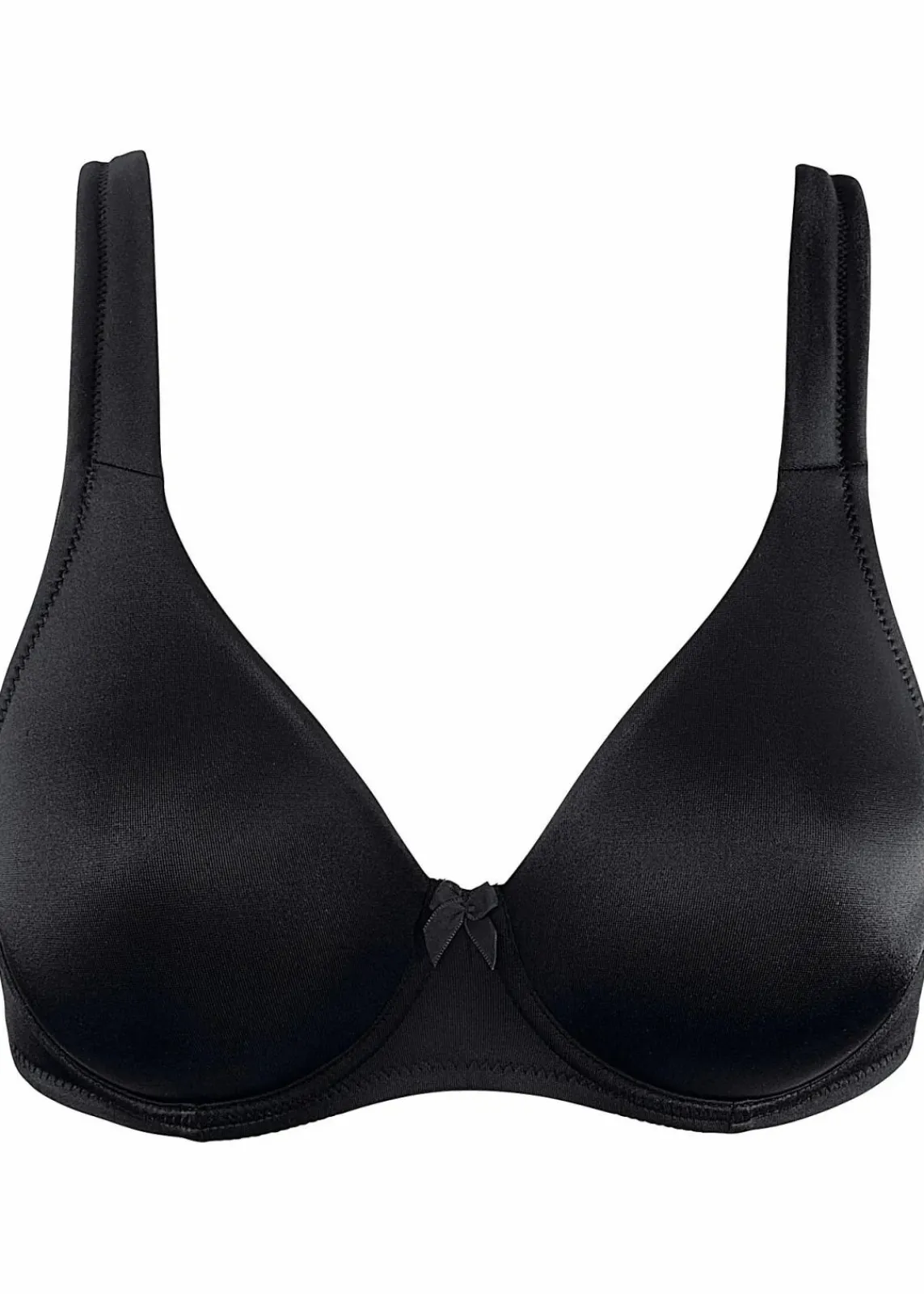 bonprix Große Cups D-H|Bhs^T-Shirt BH mit Bügel schwarz